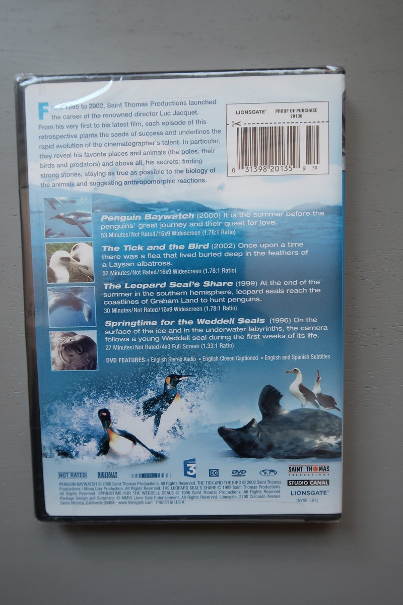 (未使用･未開封品)Untamed Antarctic: The World of Luc Jacquet [DVD] Untamed Antarctic: The World Of Luc Jaquet DVD Factory