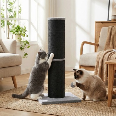 Feandrea Kratzbaum, 85 cm hoch, Kratzsule XXL, 17 cm Dicker Stamm,  Katzenbaum | eBay.de