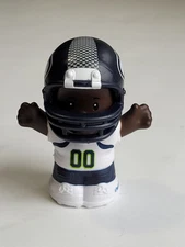 Fisher Price Little People Collector NFL Seattle Seahawks Player Figure Football