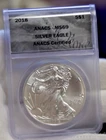 2018 US Silver Eagle $1 ANACS MS69