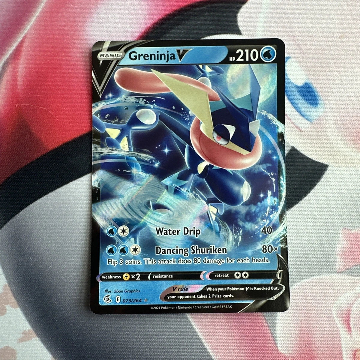 25+ Greninja V 073/264 Swsh08: Fusion Strike for sale | Updated
