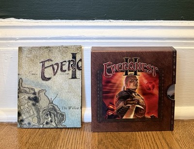 EverQuest II 2 EQ EQ2 PC CD-ROM, All (10) Discs SOE, 2004 + Map
