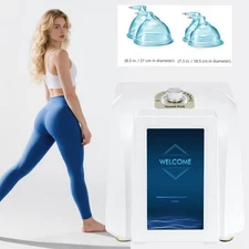 Vacuum Butt Lift Therapy Machine Adjustable Suction Body Firming Massage USA