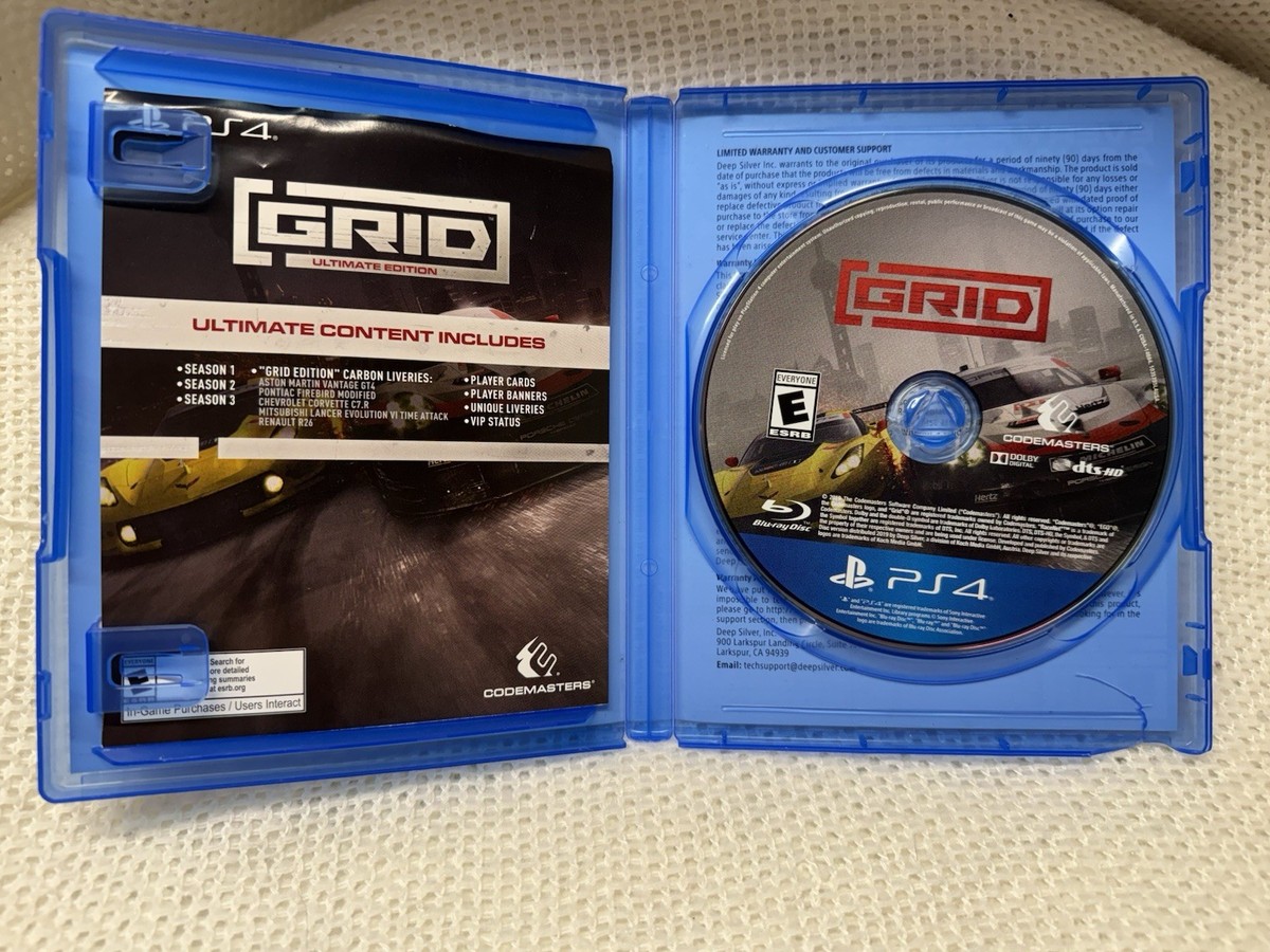 GRID Ultimate Edition (PS4) by Codemasters ( Imported Game Soft