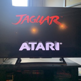 Atari Jaguar Console Boxed with no game. Owned and signed by Daryl Still 
