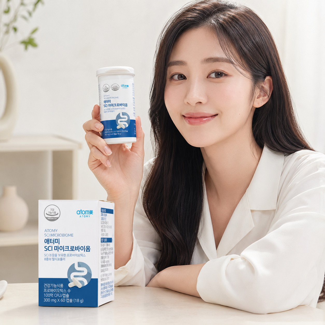 ATOMY SCI Microbiome 60 Capsules 18g Powder Korean K-Beauty Wellness