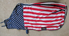 Big D Style American Flag Sz 80 Nylon Horse S...