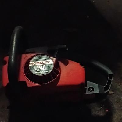 #ad #ad Homelite 240 Gasoline Chainsaw Red amp; Black Model Homelite 240 MPN 240 $20.00