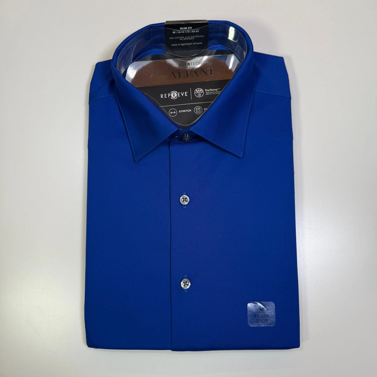slim fit dress slacks Alfatech by Alfani Mens Athletic Fit Dress Shirts – Vanessa Jane main image 0