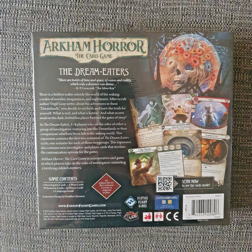 Arkham Horror Card Game LCG - The Dream Eaters - Complete Cycle - New & Sealed - Image 3 of 4