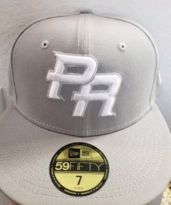 Puerto Rico Hat Cap National Baseball Team WBC Fitted 7 59Fifty Gray New Era