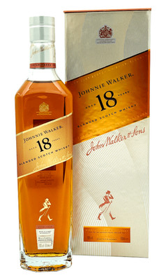 (88,3 /l) Johnnie Walker 18 Jahre Blend Scotch Whisky 40% 0,7l Flasche