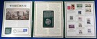 The White House Bicentennial Folio Stamps & 1992 Commemorative Silver Dollar $1  — photo 1