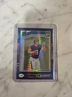 New Listing2024 Donruss Optic JJ McCarthy Blue Hyper Rookie Card Vikings Football Clean!
