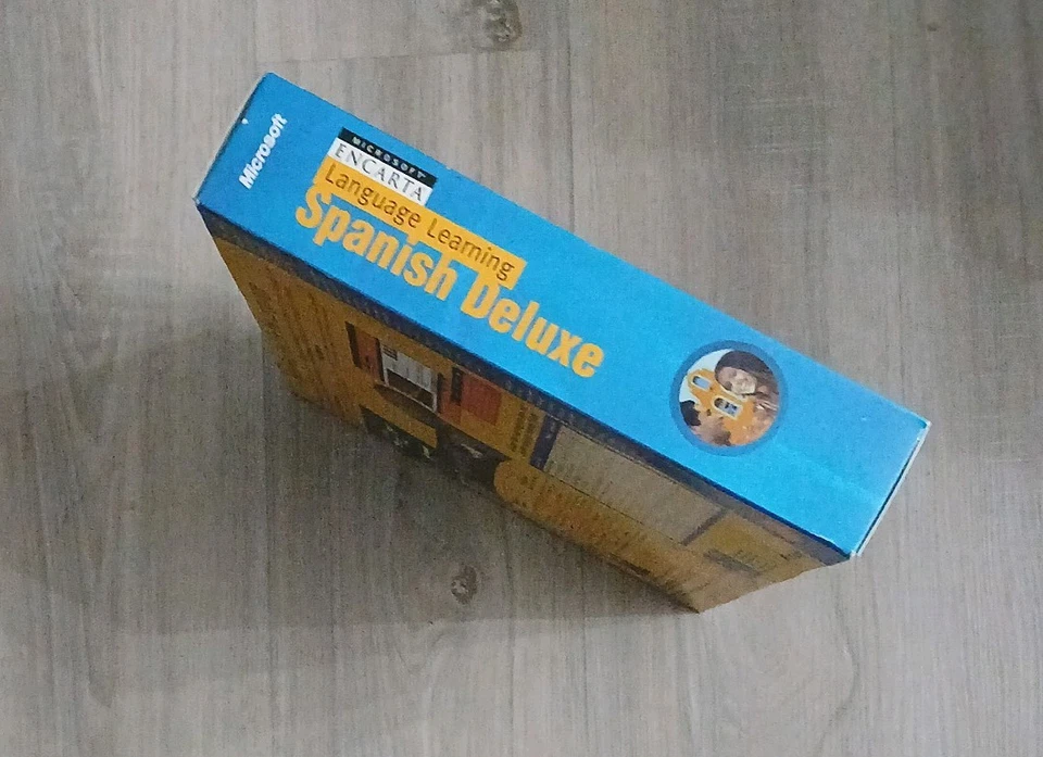 MS Encarta Aprendizaje de Idiomas Español Deluxe - Nueva Caja Grande Sellada - PC CD-ROM Foto 4 de 4