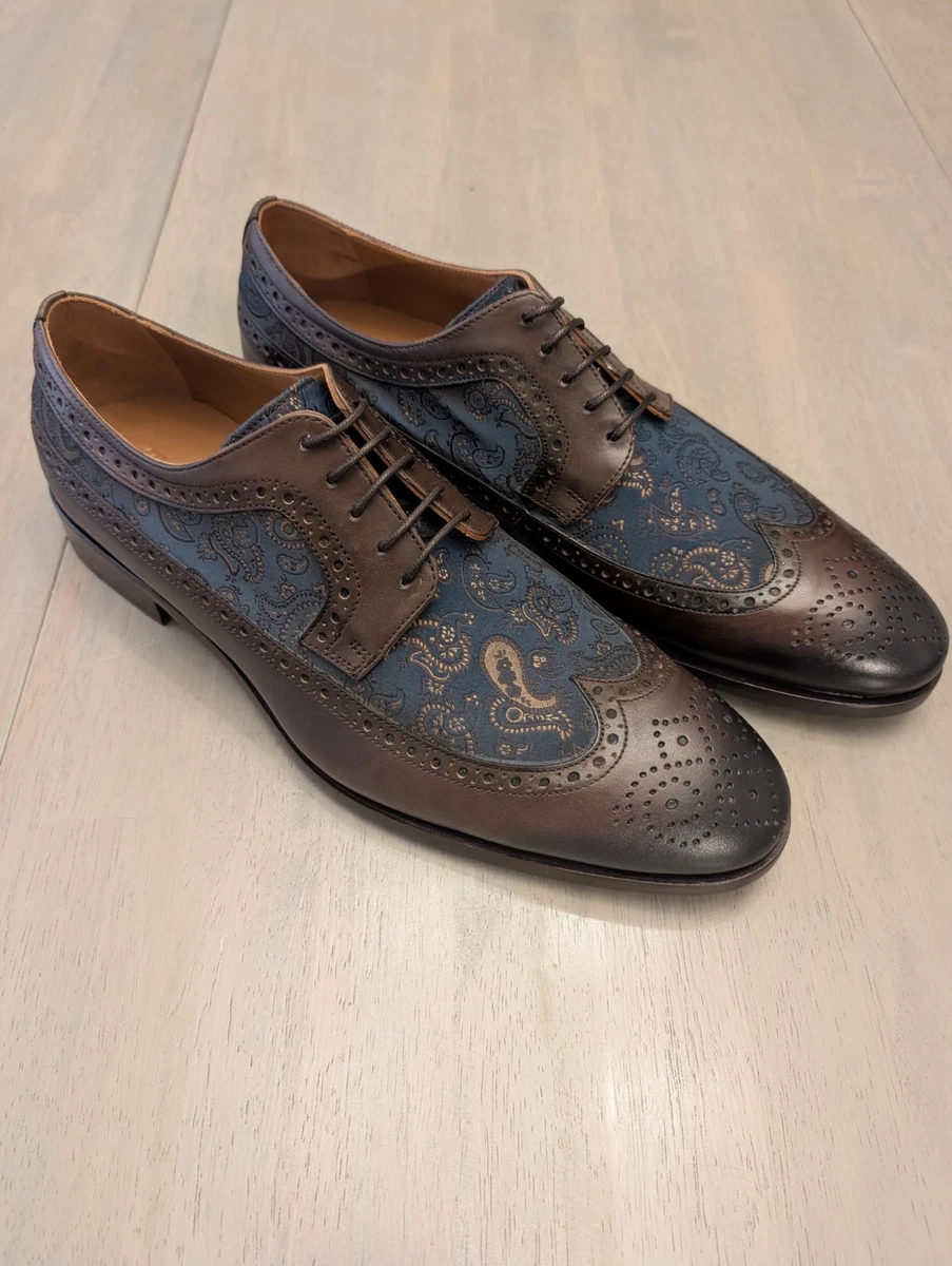 Paisley Wingtip Dress Shoes for Men for sale | eBay display picture 1