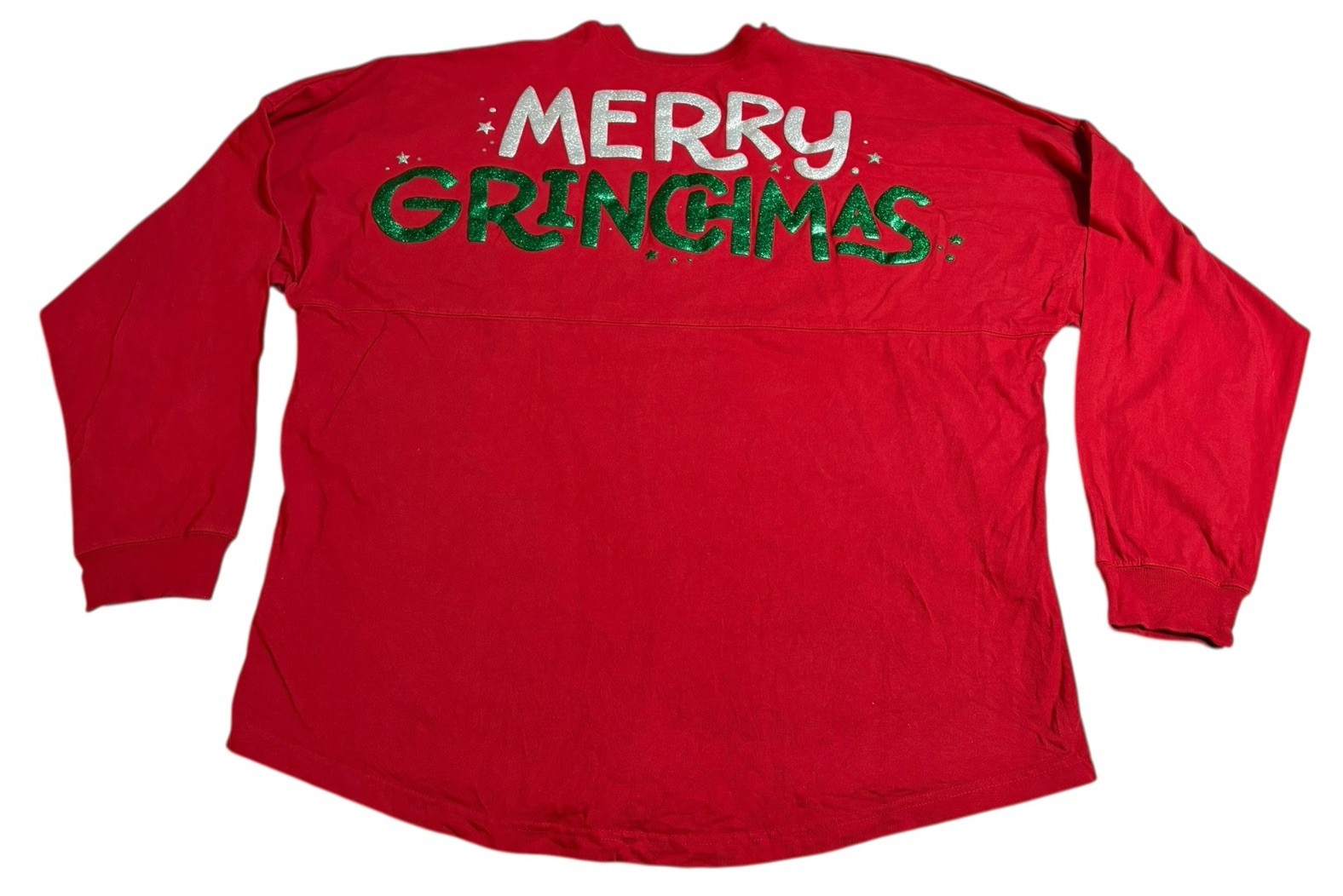 The Grinch Universal Studios Spirit Jersey Shirt Mens 2XL Red Merry Grinchmas