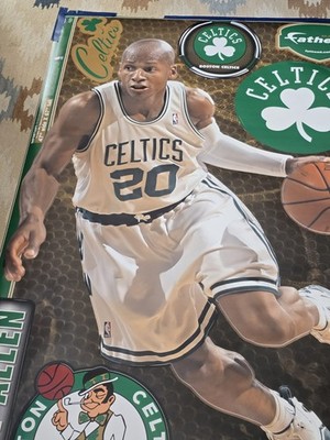 NEW Ray Allen Authentic Fathead Decal Sticker Life-size Boston Celtics 20 NBA