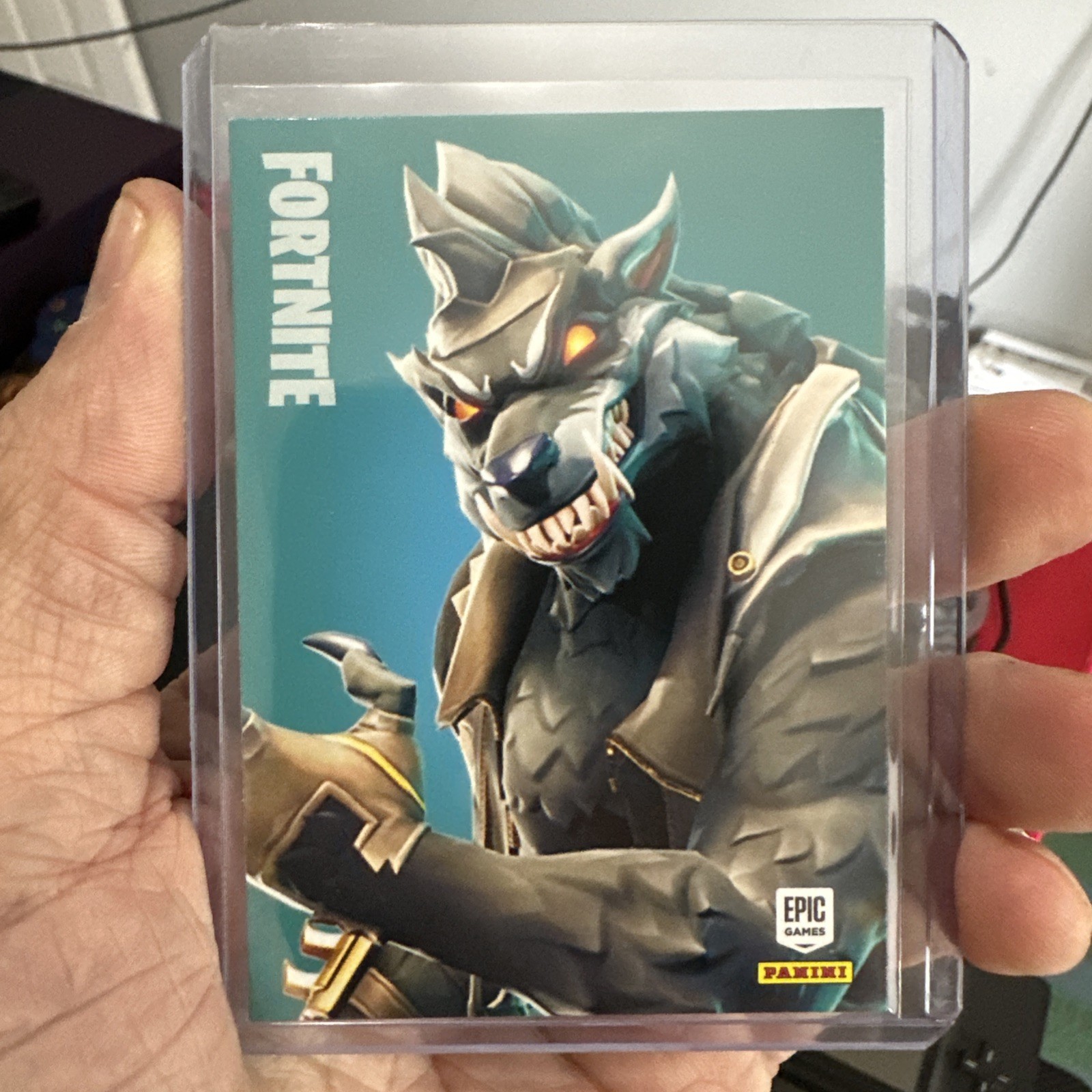 MINT 2019 Panini Fortnite Series 1 USA Print Legendary Outfit DIRE