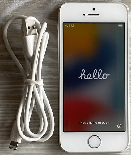 Apple iPhone 6s Factory-Reset Intact-Screen Silber Kompakt Voll Funktionsfähig
