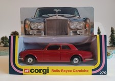 Vintage Corgi 279 Rolls-Royce Corniche – Boxed 1970s Diecast Model – VGC
