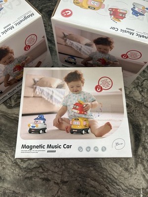 Magnetic Music Car With Interchangable Car Shells For Play Push Cars NEW