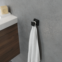 Villeroy Und Boch Elements Striking Handtuchhaken TVA152011000K5 Matt Black,