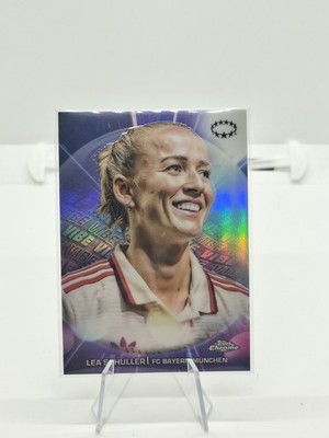 Lea Schuller 2024-25 Topps Chrome Women s UEFA CL Vibe VB-29 Bayern Munich