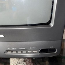 Toshiba CF1327B 13" Vintage CRT TV with Remote