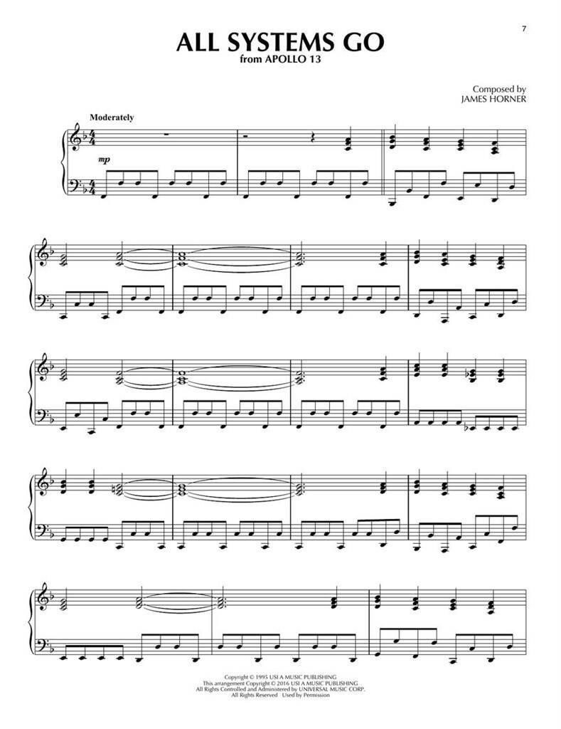 Movie Themes Book [Softcover] Piano Hal Leonard
