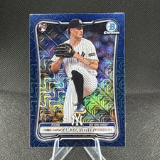 2026 Bowman Mega Box Cam Schlittler 53 Chrome Navy Mojo Refractor 175 Rc 2026 Bowman Mega Box Cam Schlittler 53 Chrome Navy Mojo Refractor 175 Rc