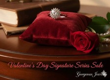 2.6ct MOISSANITE BRILLIANT-CUT VVS1 D FLOWER HALO RING 18k WHITE GOLD CERTIFIED