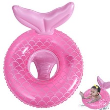 Baby Swimming Float, Inflatable Swim Ring Cute Floaties with Seat Pool Floats...