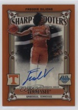 2023-24 Bowman U Chrome Orange Refractor 21/25 Freddie Dilione #SSA-FD Auto uk2