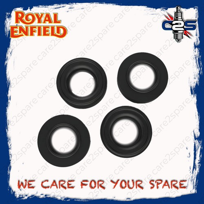 #ad #ad Royal Enfield Rocker Cover Washer Seal 4 Pcs for Classic 350 500 Himalayan 450 $18.33