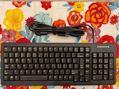 Cherry ML5200 Wired Keyboard w/ Low Profile Linear Switches - image 1 of 2