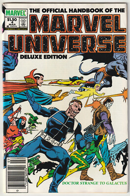   THE OFFICIAL HANDBOOK OF MARVEL UNIVERSE Vol. 2 #4, 1985 US-COMICHEFT Z1/1-