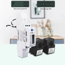 WIFI Smart Energy Meter 2 Phase 3 Wires 110V 100A Power Monitor kWh Wattmeter