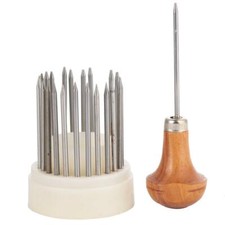 23PCS Jewelry Engraving Tools  Stone Beads Setting Graver Tools Set New
