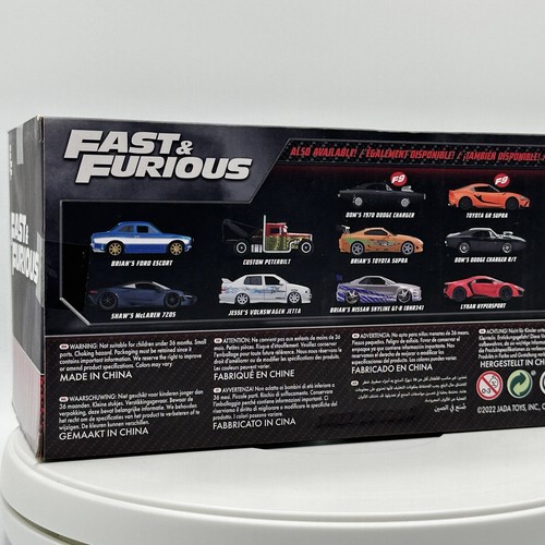Modellino auto Fast & Furious Dom's Plymouth Road Runner Jada 1:24 pressofuso nuovo con scatola - Foto 3 di 11