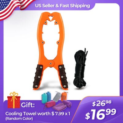 Boat Anchor for Kayak/Canoe Clamp w/ 16ft Paracord kayak anchor w 16th teeth