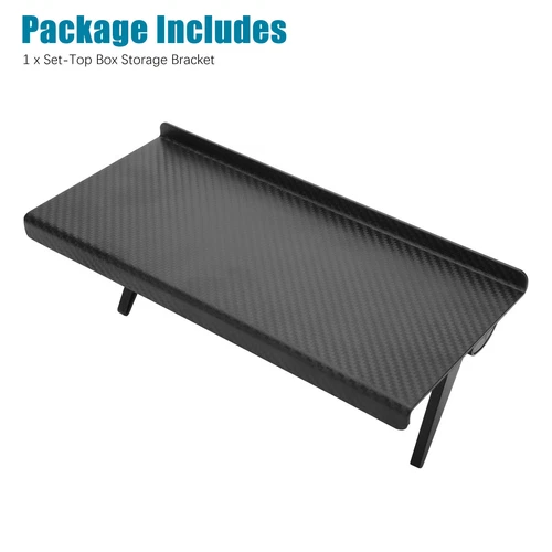 TV Set-Top Box Screen Top Shelf Desktop Adjustable Storage Rack Holder Bracket - Picture 8 of 8