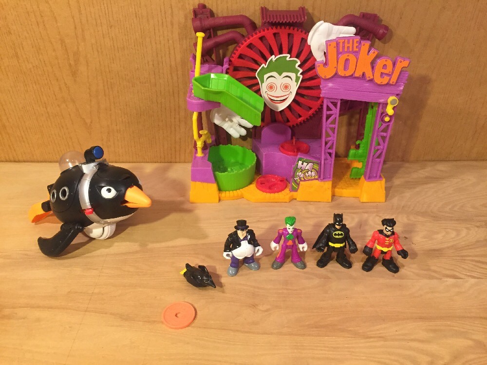 Action Figures Imaginext Joker Laff Factory Imaginext Dc Super