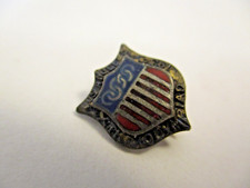 Vintage 1932 Los Angeles 10th Olympiad Olympics USA Enamel Lapel Pin