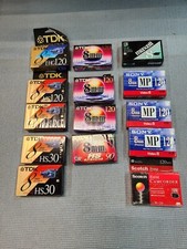 Lot of 14 8mm BRAND NEW Blank Camcorder Video Tapes TDK Maxell Sony Scotch