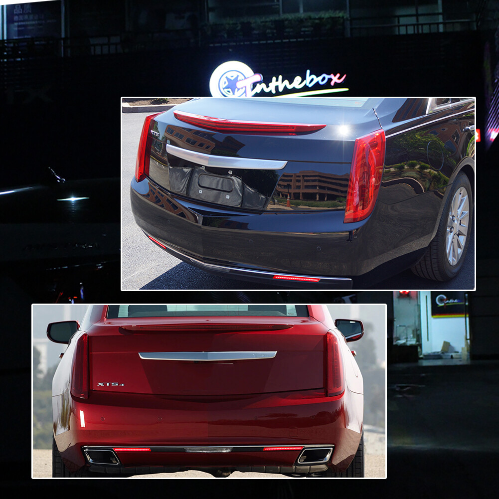 3 IN 1 Led Smoked Lens For 2013 2014 2015 2016 2017 Cadillac XTS Bumper - Foto 2