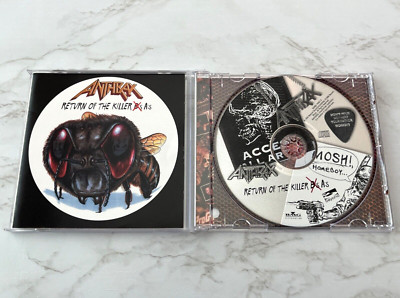 Anthrax Return Of The Killer A's CD ORIG. 1999 Beyond HIDDEN TRACK! Public Enemy