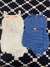 CARTER'S BABY JUMPSUITS - 18 MOS SET OF 2