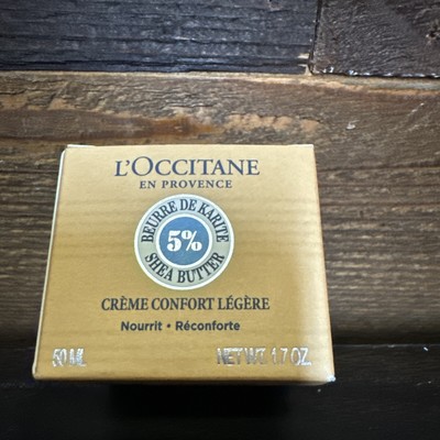 L'Occitane Light Shea Butter Face Cream 1.7 oz