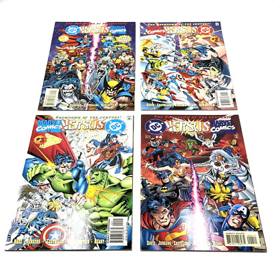 DC versus Marvel Comics Nr. 1-4 Comics Englisch SELTEN